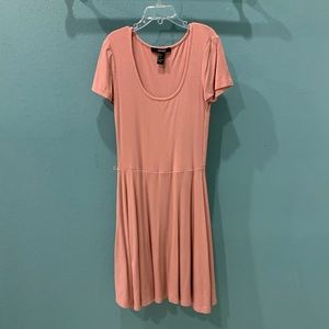 Pink simple dress